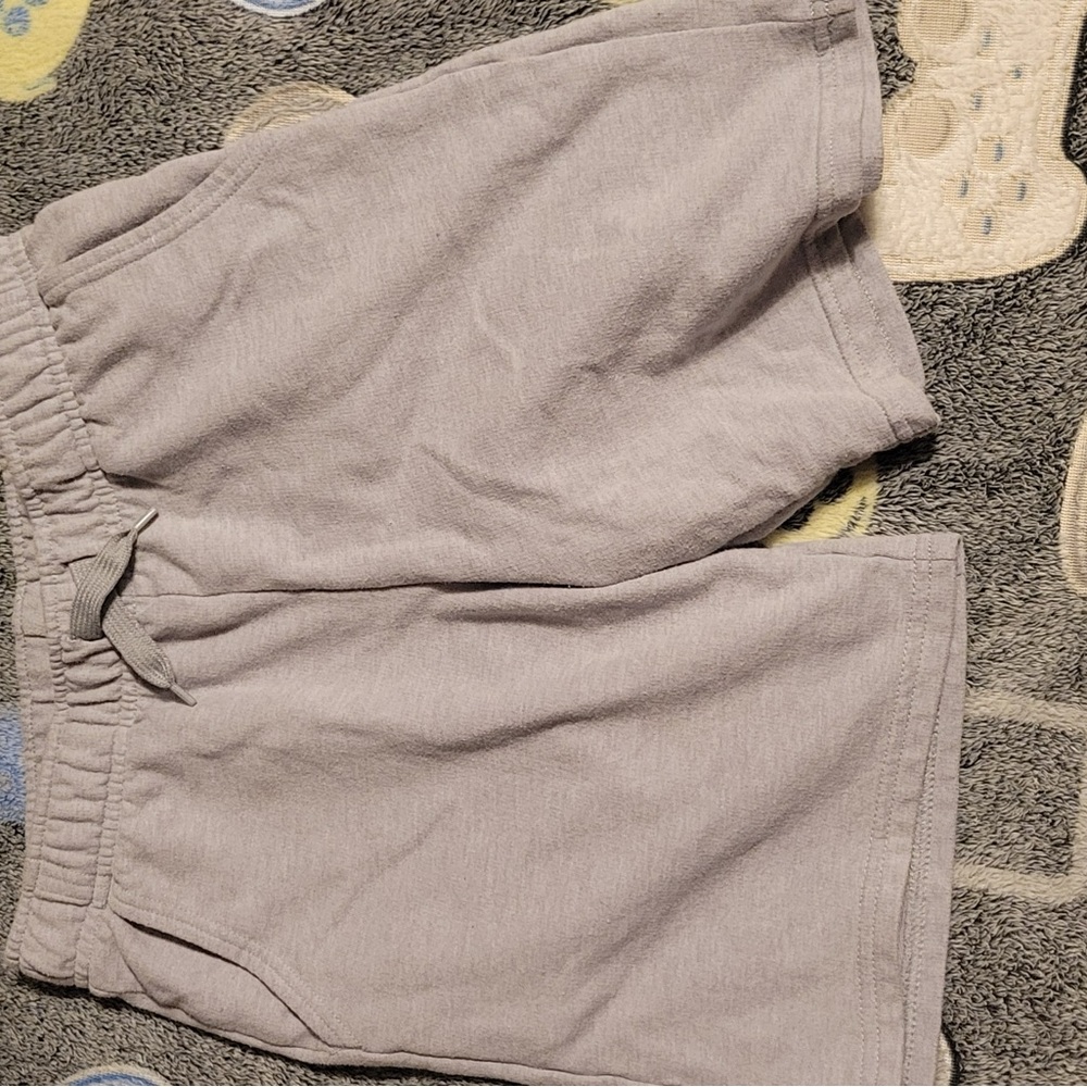 Kids Drawstring Waist Jersey Shorts - Taupe